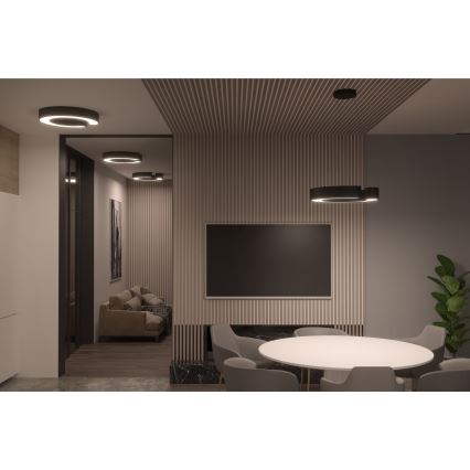 Immax NEO 7133 - LED SMART Plafon ściemnialny CÉČKO LED/52W/230V + pilot zdalnego sterowania 60 cm Tuya ZigBee