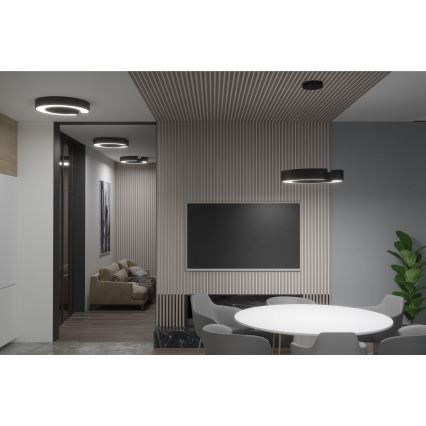 Immax NEO 7133 - LED SMART Plafon ściemnialny CÉČKO LED/52W/230V + pilot zdalnego sterowania 60 cm Tuya ZigBee