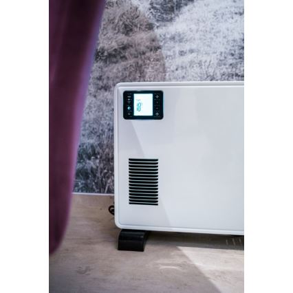 Immax NEO 07760L - Elektryczny grzejnik konwektorowy 1000/1300/2300W LCD/timer/TURBO/termostat Wi-Fi Tuya + pilot