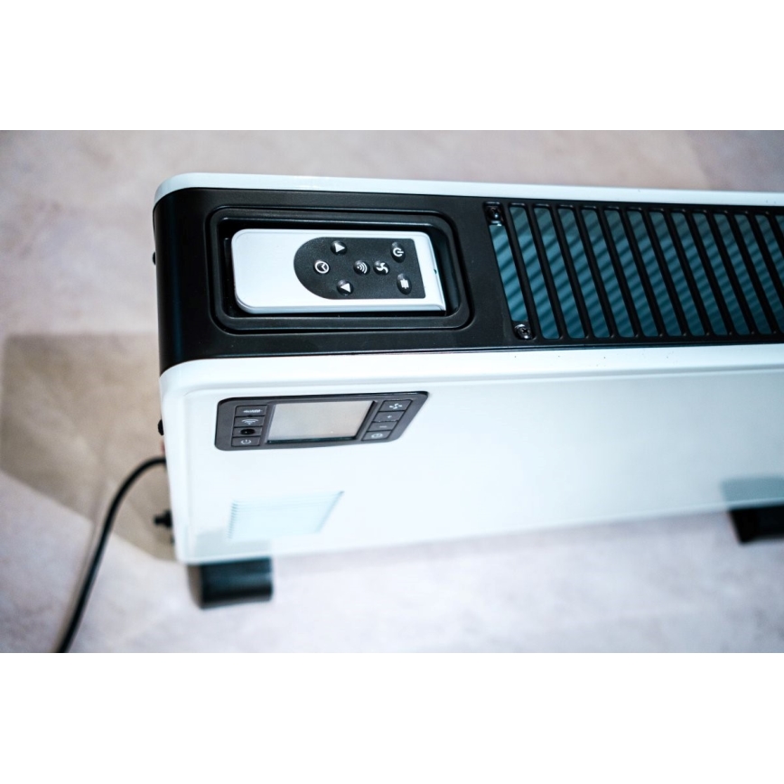 Immax NEO 07760L - Elektryczny grzejnik konwektorowy 1000/1300/2300W LCD/timer/TURBO/termostat Wi-Fi Tuya + pilot