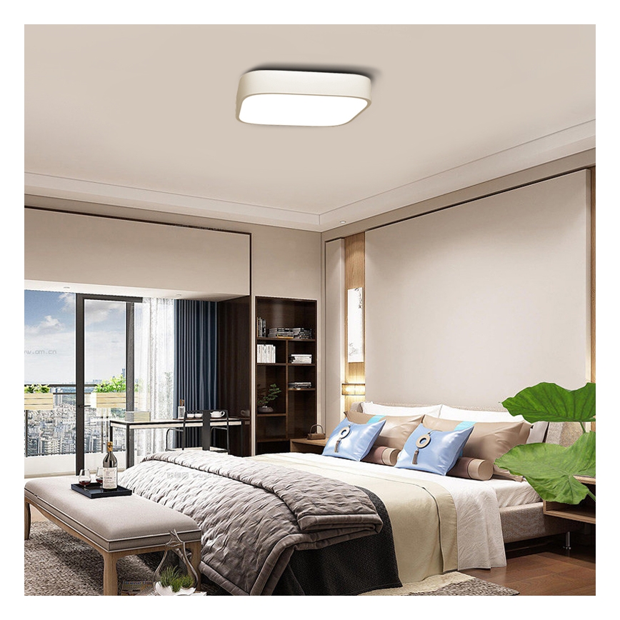 Immax NEO - LED Plafon ściemnialny RECUADRO LED/56W/230V + ZS Tuya