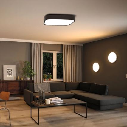 Immax NEO - LED Plafon ściemnialny RECUADRO LED/67W/230V 80x80 + ZS Tuya