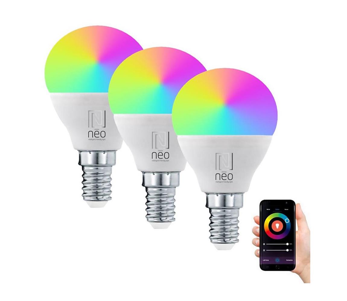 NEO - ZESTAW 3xLED RGB+CCT Żarówka ściemnialna E14/6W/230V 2700-6500K Wi-Fi Tuya