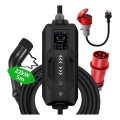 Immax - Przenośna stacja ładowania EV do samochodów elektrycznych AC Typ 2 32A/380V 22kW 5m + etui