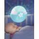 Infantino - Dziecięca lampka z projektorem 3xAA niebieska