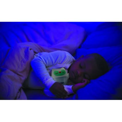 Infantino - Night lampa z glowing snuggle toy Owl