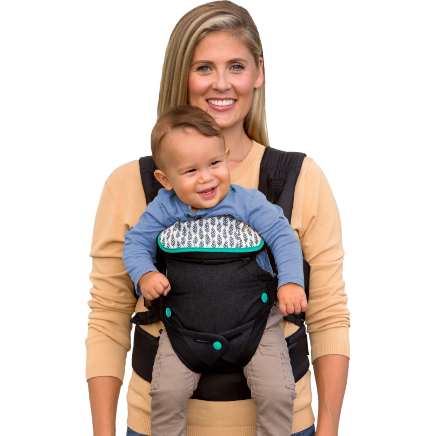 Infantino - Nosidełko FLIP ADVANCED 4w1 czarne