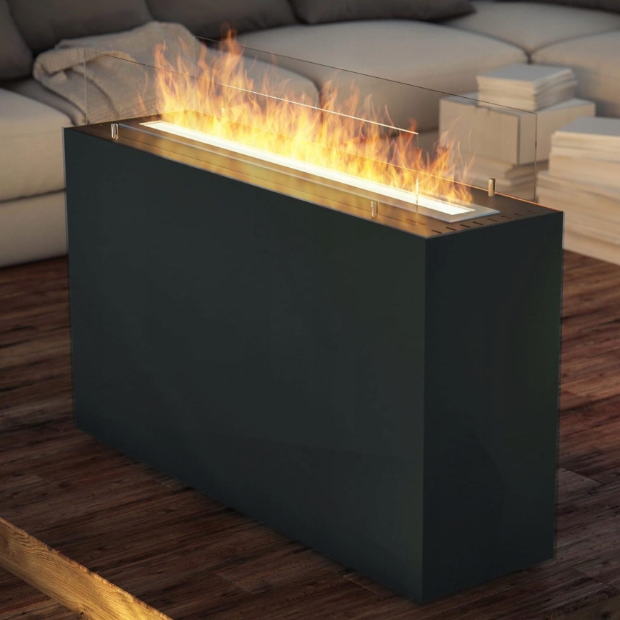 InFire - BIO kominek 110x65 cm 3,5kW czarny
