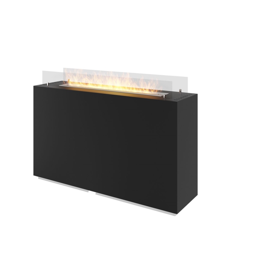 InFire - BIO kominek 110x65 cm 3,5kW czarny
