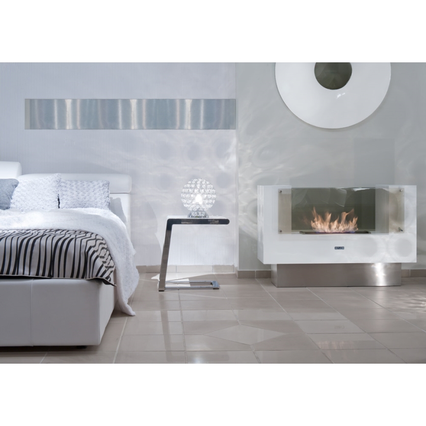 InFire - BIO kominek 110x75 cm 3kW dwustronny
