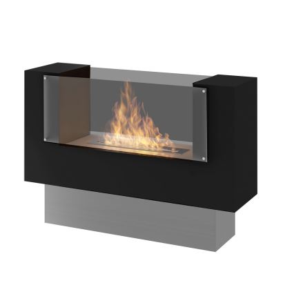 InFire - BIO kominek 110x75 cm 3kW dwustronny