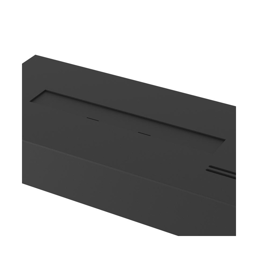 InFire - BIO kominek 8x40 cm 3kW czarny