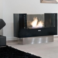 InFire - Kominek BIO 110x75 cm 3kW dwustronny