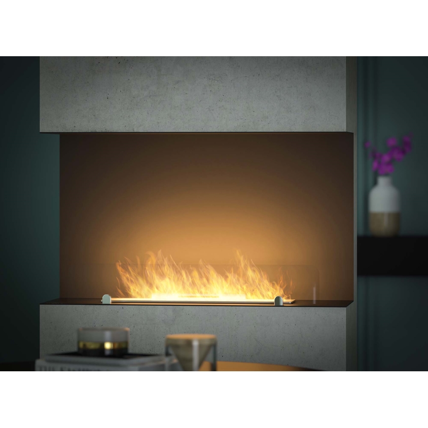 InFire - Kominek BIO do zabudowy 80x45 cm 3kW czarny