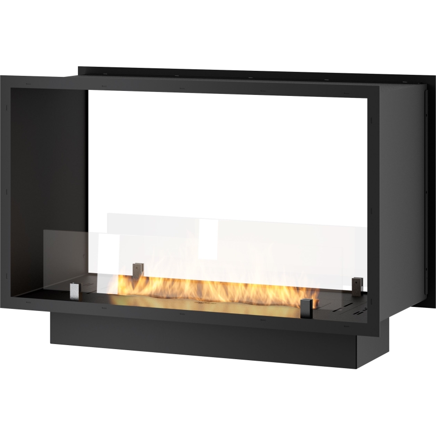 InFire - Wbudowany BIO kominek 48,5x83,5 cm 3,5kW czarny