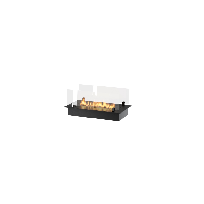 InFire - Wbudowany BIO kominek 8,5x60 cm 3,5kW czarny