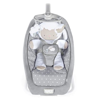 Ingenuity - Bujaczek dziecięcy z muzyką CUDDLE LAMB 3xLR14
