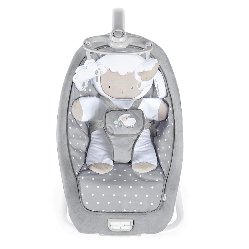 Ingenuity - Bujaczek dziecięcy z muzyką CUDDLE LAMB 3xLR14