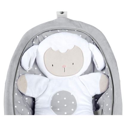 Ingenuity - Bujaczek dziecięcy z muzyką CUDDLE LAMB 3xLR14