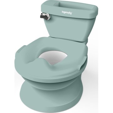 Ingenuity - Nocnik dziecięcy z dźwiękiem MY SIZE zielony 2xAAA