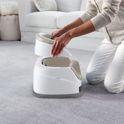 Ingenuity - Poduszka na krzesło do jadalni 2w1 BABY BASE beżowy