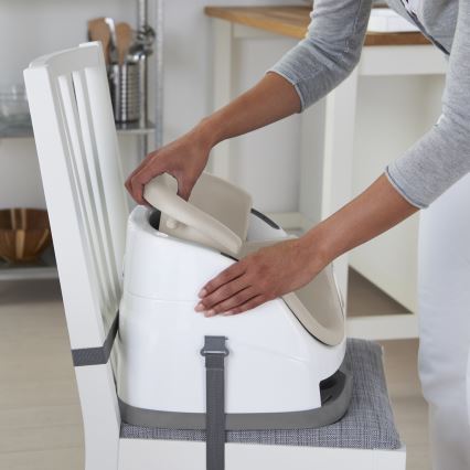 Ingenuity - Poduszka na krzesło do jadalni 2w1 BABY BASE beżowy