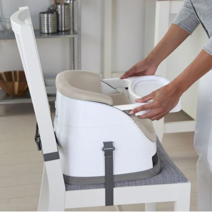 Ingenuity - Poduszka na krzesło do jadalni 2w1 BABY BASE beżowy