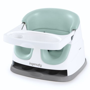 Ingenuity - Poduszka na krzesło do jadalni 2w1 BABY BASE miętowy
