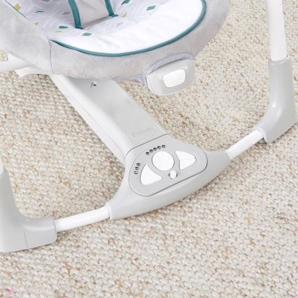 Ingenuity - Wibrująca huśtawka dla dzieci z muzyką 2w1 NASH 4xLR20