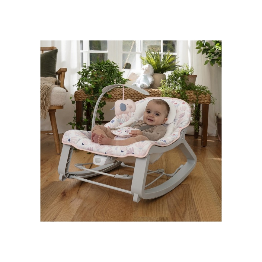 Ingenuity - Wibrujący bujaczek dla dziecka 3w1 KEEP COZY 1xC