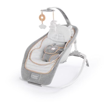 Ingenuity - Wibrujący bujaczek dla dziecka z muzyką  BOUTIQUE 3xLR14