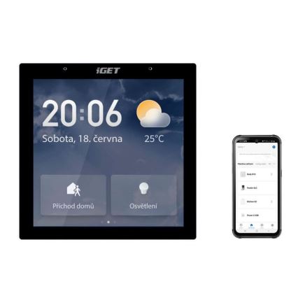 Inteligentna bramka z dotykowym wyświetlaczem GW6 Wi-Fi Zigbee Bluetooth