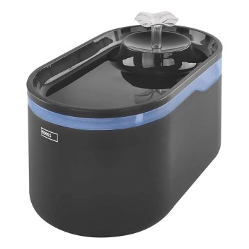 Inteligentna fontanna dla zwierząt 2,6 l/5V szary Wi-Fi