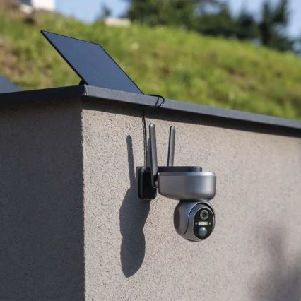Inteligentna kamera solarna z czujnikiem GoSmart 4G/LTE 10400mAh 5V IP65 Tuya