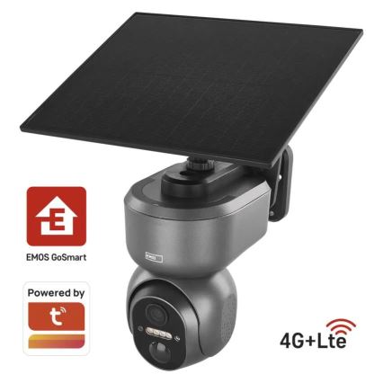 Inteligentna kamera solarna z czujnikiem GoSmart 4G/LTE 10400mAh 5V IP65 Tuya