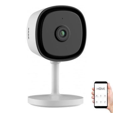 Inteligentna kamera wewnętrzna z sensorem Full HD 1080p 5V Wi-Fi biała