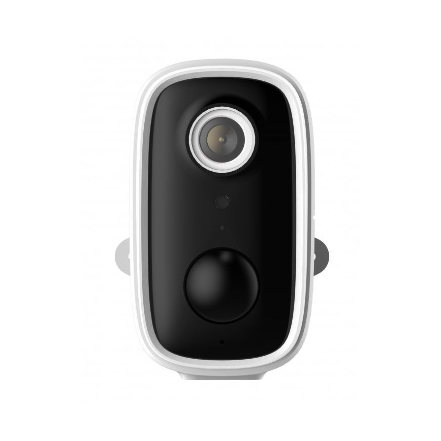 Inteligentna kamera z czujnikiem Full HD 1080p 5V 9600 mAh IP65 Wi-Fi Tuya biała