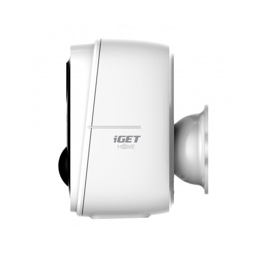 Inteligentna kamera z czujnikiem Full HD 1080p 5V 9600 mAh IP65 Wi-Fi Tuya biała