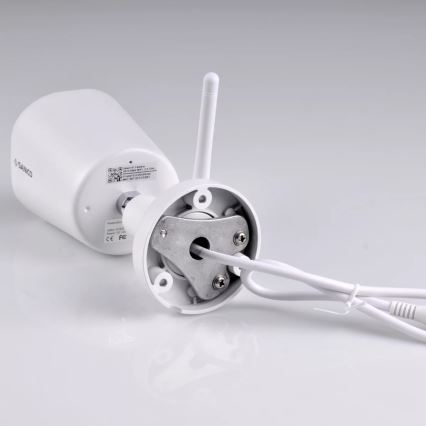 Inteligentna kamera zewnętrzna COSMO LED/230V/Wi-Fi Tuya IP66