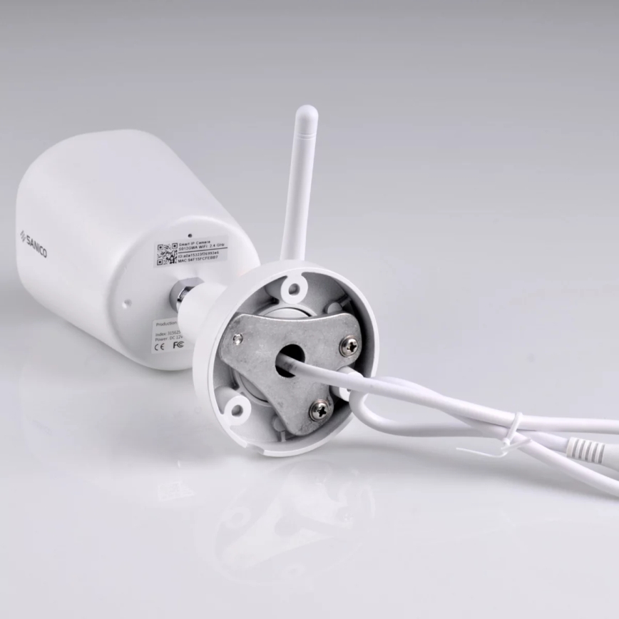 Inteligentna kamera zewnętrzna COSMO LED/230V/Wi-Fi Tuya IP66