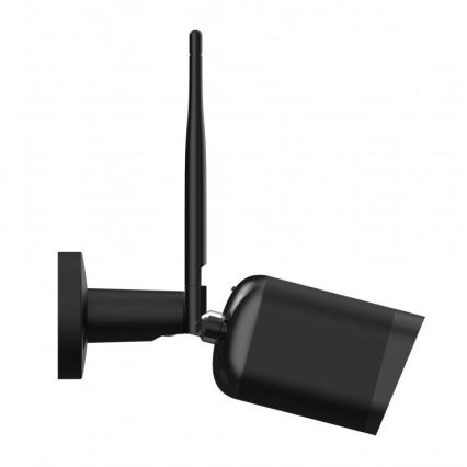 Inteligentna kamera zewnętrzna z sensorem Full HD 1080p 12V IP65 Wi-Fi Tuya czarna