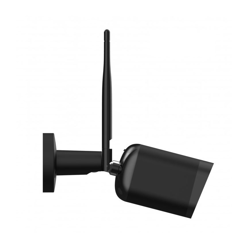 Inteligentna kamera zewnętrzna z sensorem Full HD 1080p 12V IP65 Wi-Fi Tuya czarna