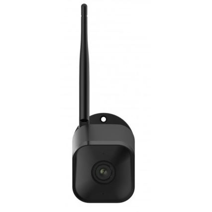 Inteligentna kamera zewnętrzna z sensorem Full HD 1080p 12V IP65 Wi-Fi Tuya czarna