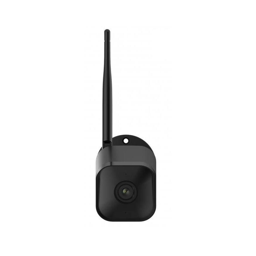 Inteligentna kamera zewnętrzna z sensorem Full HD 1080p 12V IP65 Wi-Fi Tuya czarna