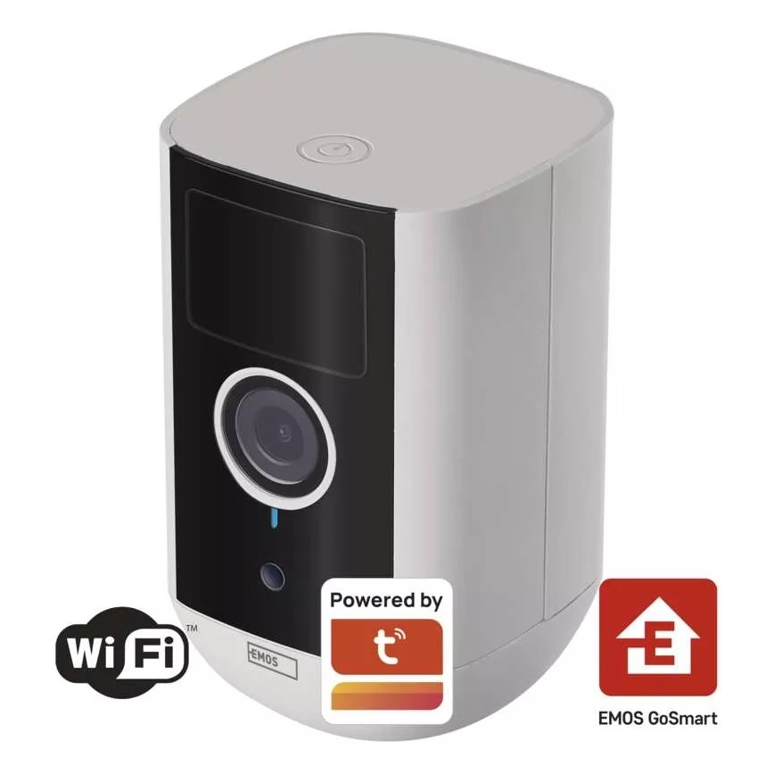 Inteligentna kamera zewnętrzna z czujnikiem ruchu GoSmart 5V 9600mAh IP65 Wi-Fi Tuya