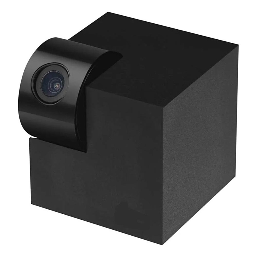 Inteligentna obrotowa kamera wewnętrzna z czujnikiem ruchu GoSmart 5V Wi-Fi Tuya czarna