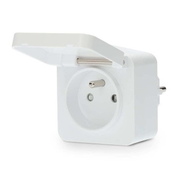 Inteligentne gniazdo 3680W/230V/ Type E/16A Wi-Fi Tuya IP44