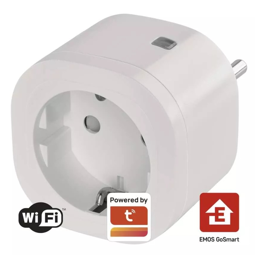 Inteligentne gniazdo SCHUKO GoSmart 3680W/230V/16A Wi-Fi Tuya