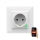 Inteligentne gniazdo SMART 3680W/230V/16A Wi-Fi Tuya SCHUKO