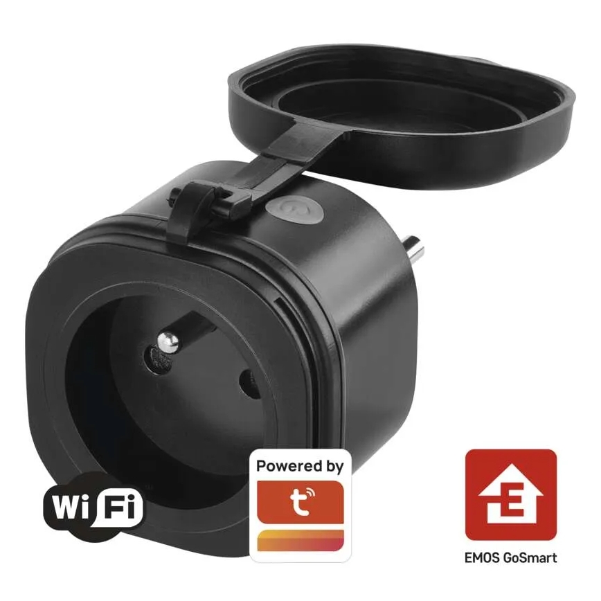 Inteligentne gniazdo zewnętrzne GoSmart 3680W/230V/16A Wi‑Fi Tuya IP44